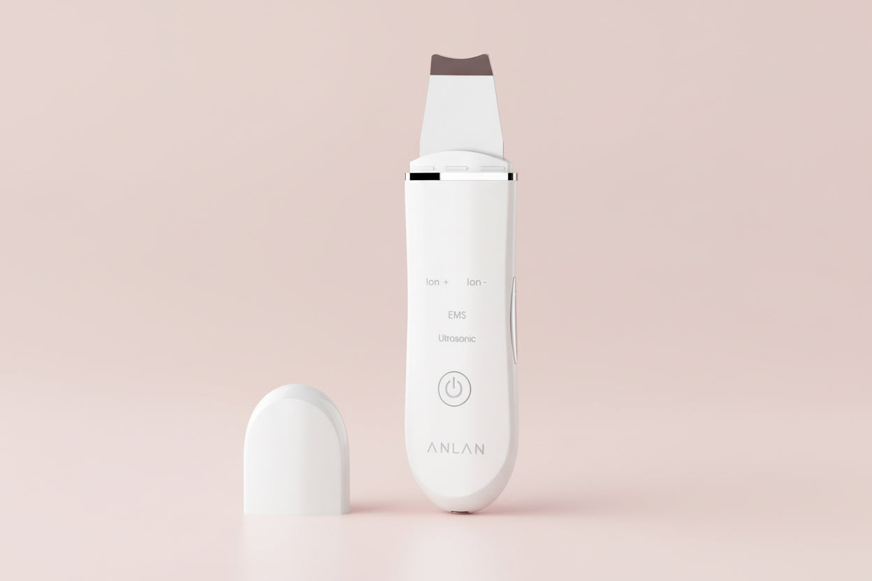 Ultrasonic Skin Scrubber Deep Cleaning Peeling Shovel Limpiador Facial Skin Care Face Lifting Machine Ultrasonic Cleaner