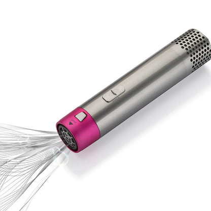 7 in 1 Hair Dryer Hot Air Brush Styler and Volumizer Hair Straightener Curler Comb Negative Ion One Step Hair Dryer Brush