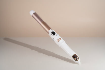 2024 Best Hair Curling Wand 28Mm Automatic Rotating Curling Iron for Professional Big Waves and Inward Curls